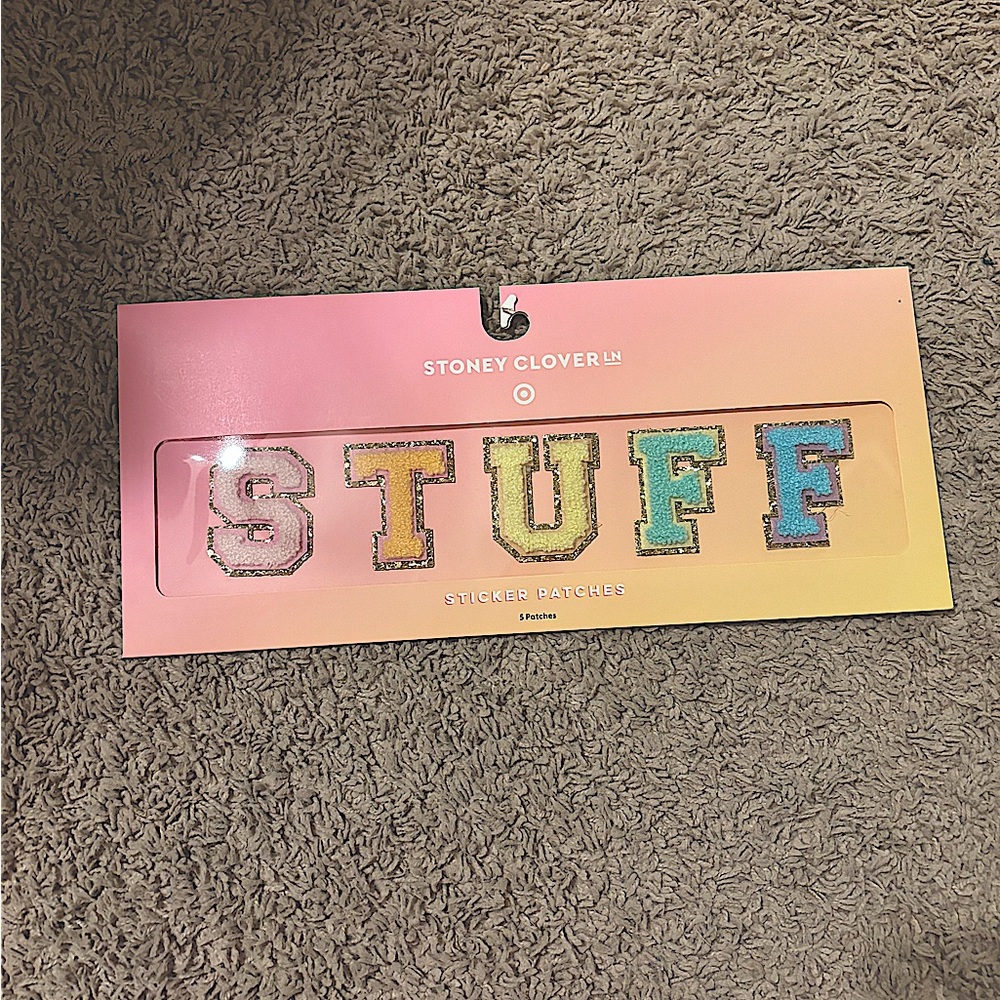 Stoney Clover letters